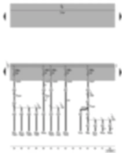 VW GOLF PLUS 2005 — Предохранители S, SA, SB, SC и их цепи ...